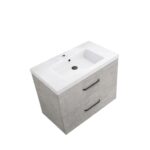 DUPLACH TEIDE ICEMENT 2 DRAWER 24 INCHES BATHROOM VANITY