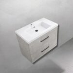 DUPLACH TEIDE ICEMENT 2 DRAWER 24 INCHES BATHROOM VANITY - Image 2