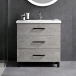DUPLACH FUJI ICEMENT 24 INCH NON-FLOATING BATHROOM VANITY - Image 2