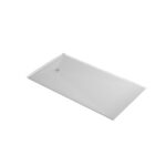 WHITE SMOOTH SHOWER TRAY 60 x 31