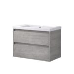 DUPLACH ETNA ICEMENT 2 DRAWER 32 INCH BATHROOM VANITY