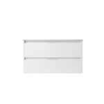 DUPLACH ETNA SATIN WHITE 2 DRAWER 24 INCH BATHROOM VANITY