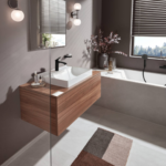 Vivenis Single lever basin mixer 110 with pop-up waste set - Image 2