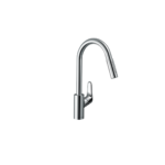 Focus M41 Single lever kitchen mixer 240, pull-out spray, 2jet