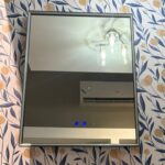 BLACK WALL LED MIRROR