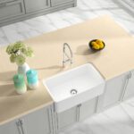 Single Bowl Apron Porcelain Kitchen Sink - Image 2