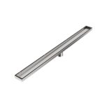 Bay 2 in 1 24" Linear Shower Drain Reversible Grate