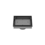 Lagos Veil (Tile-In) 5¾  Square Shower Drain Black
