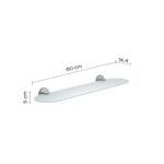 Eros Shelf 60 cm Chromed - Image 3