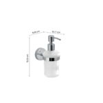 EROS TOWEL HOLDER 45 CM CHROME - Image 2