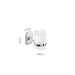 Everest Toothbrush Holder Chrome - Image 2