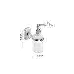 Everest Soap Dispenser Chromed - Image 2
