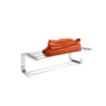 Outline Double Shelf for Towels Chromed - Image 2