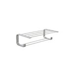 Outline Double Shelf for Towels Chromed